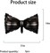 Father’s Day Bow Tie Balloons – 3-Pc Black Foil Balloon Set for Party Décor